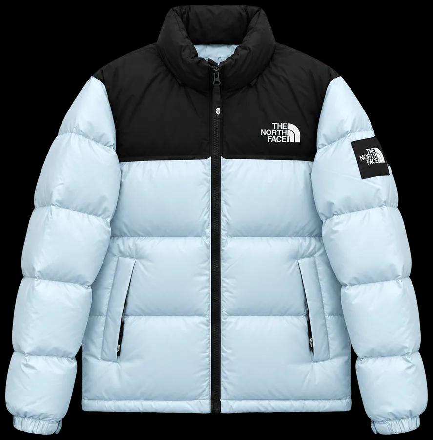 The North Face 1996 Nuptse Ice Blue Patch