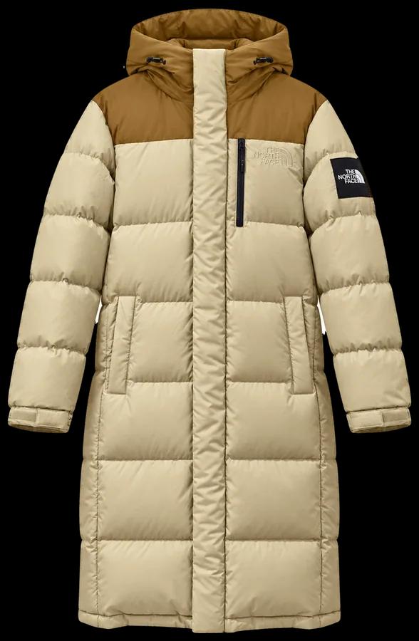 The North Face Himalayan Long Parka Cream Camel