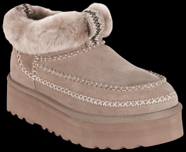 UGG Tasman Fluff Platform Taupe